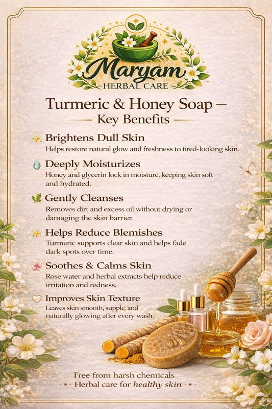 TURMERIC & HONEY SOAP